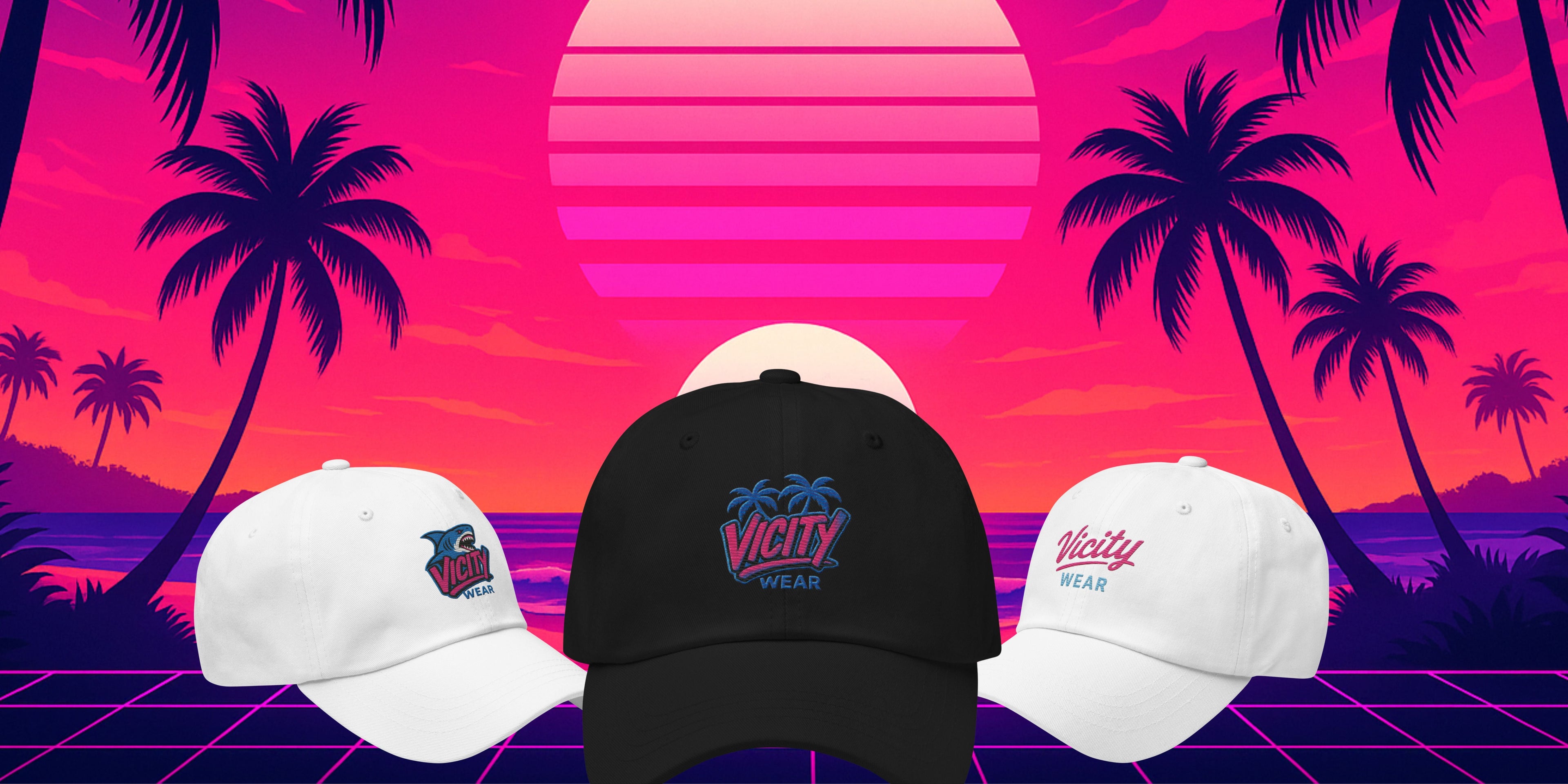 🧢Casquettes Vicity – Style urbain brodé & confort premium