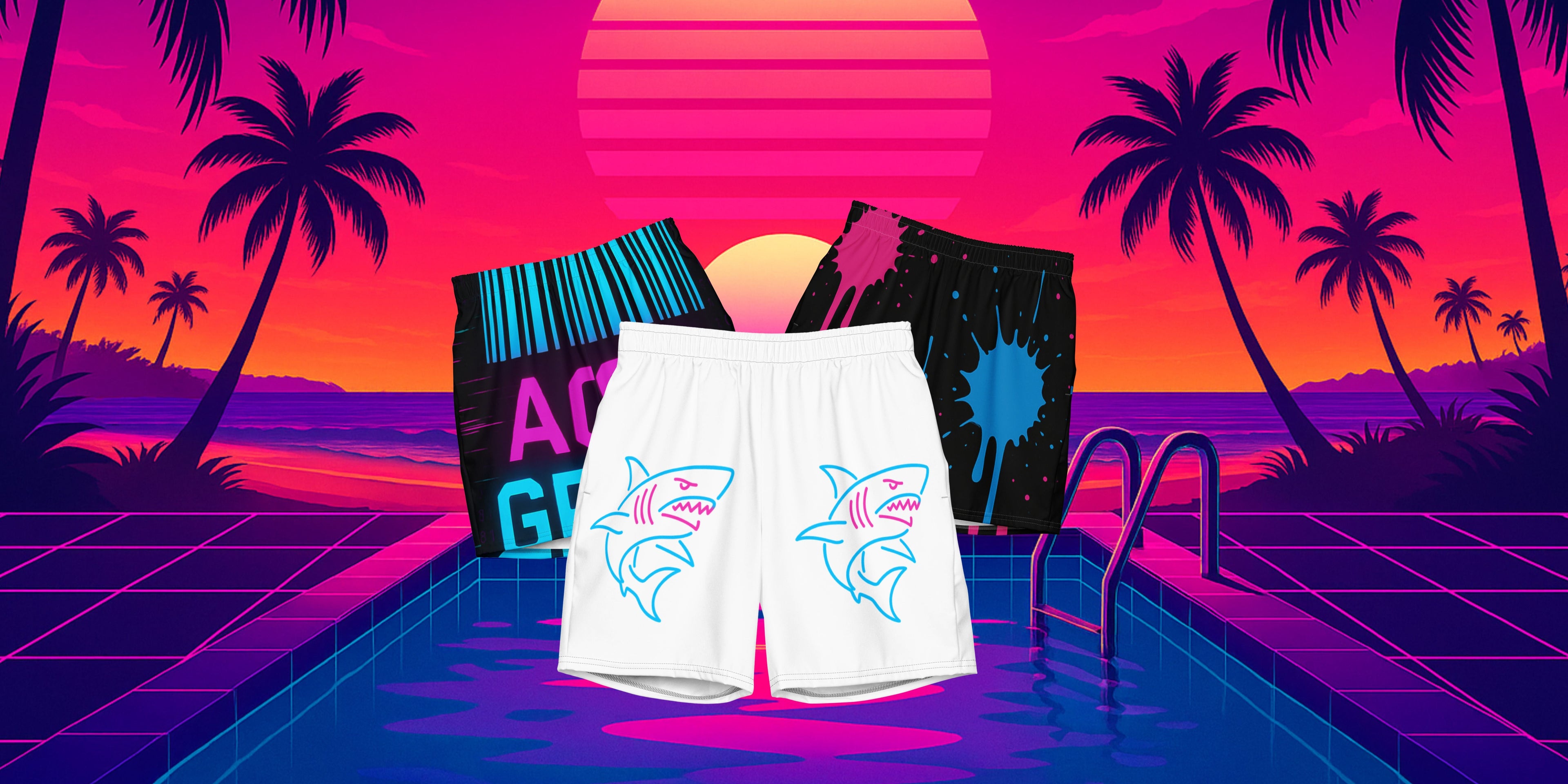 🏖️ VICITY Summer Shorts – Style & Confort sous le Soleil