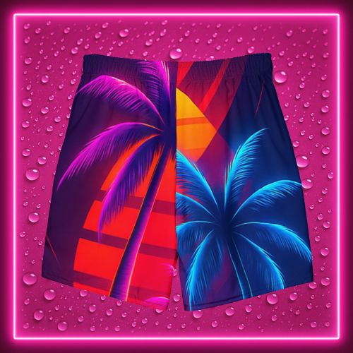 Palm shorts de Bain  – Vicity wear